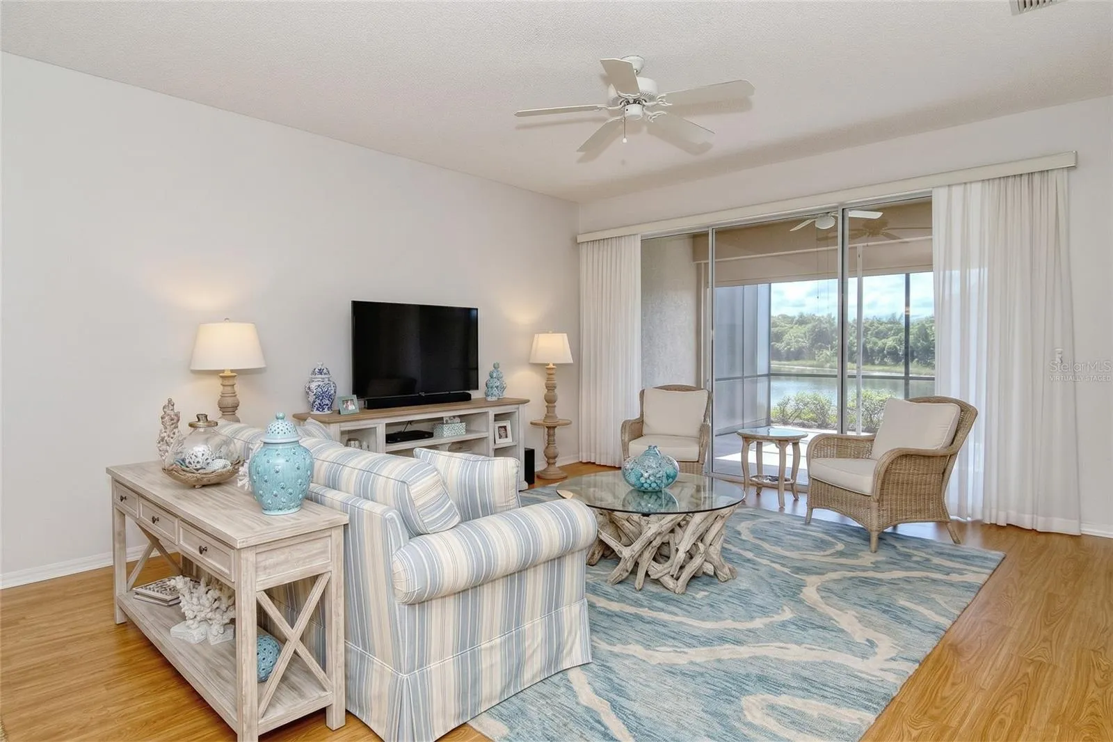 Living Room Virtually Staged