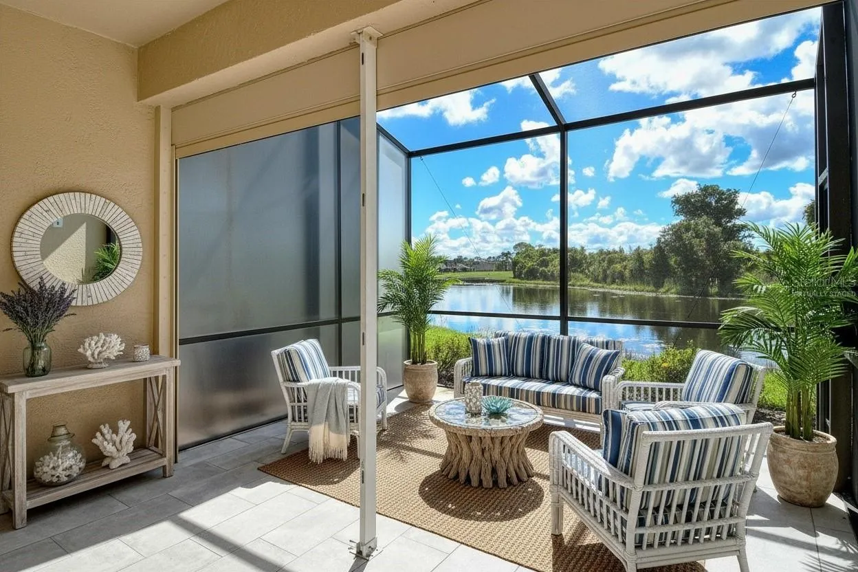 Lanai Virtually Staged