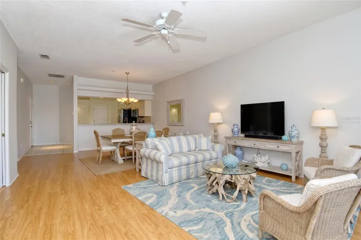 Living and Dining Rooms Virtually Staged