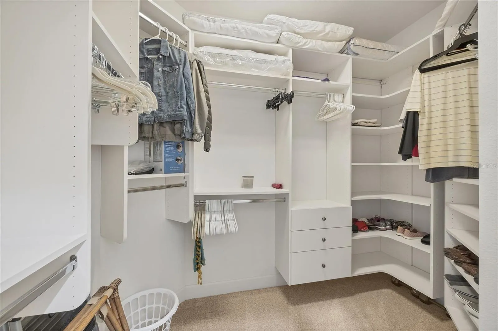 Primary Bedroom - Custom Walk-In Closet