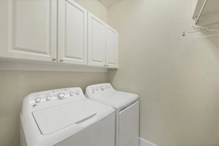Laundry Room with cabinets