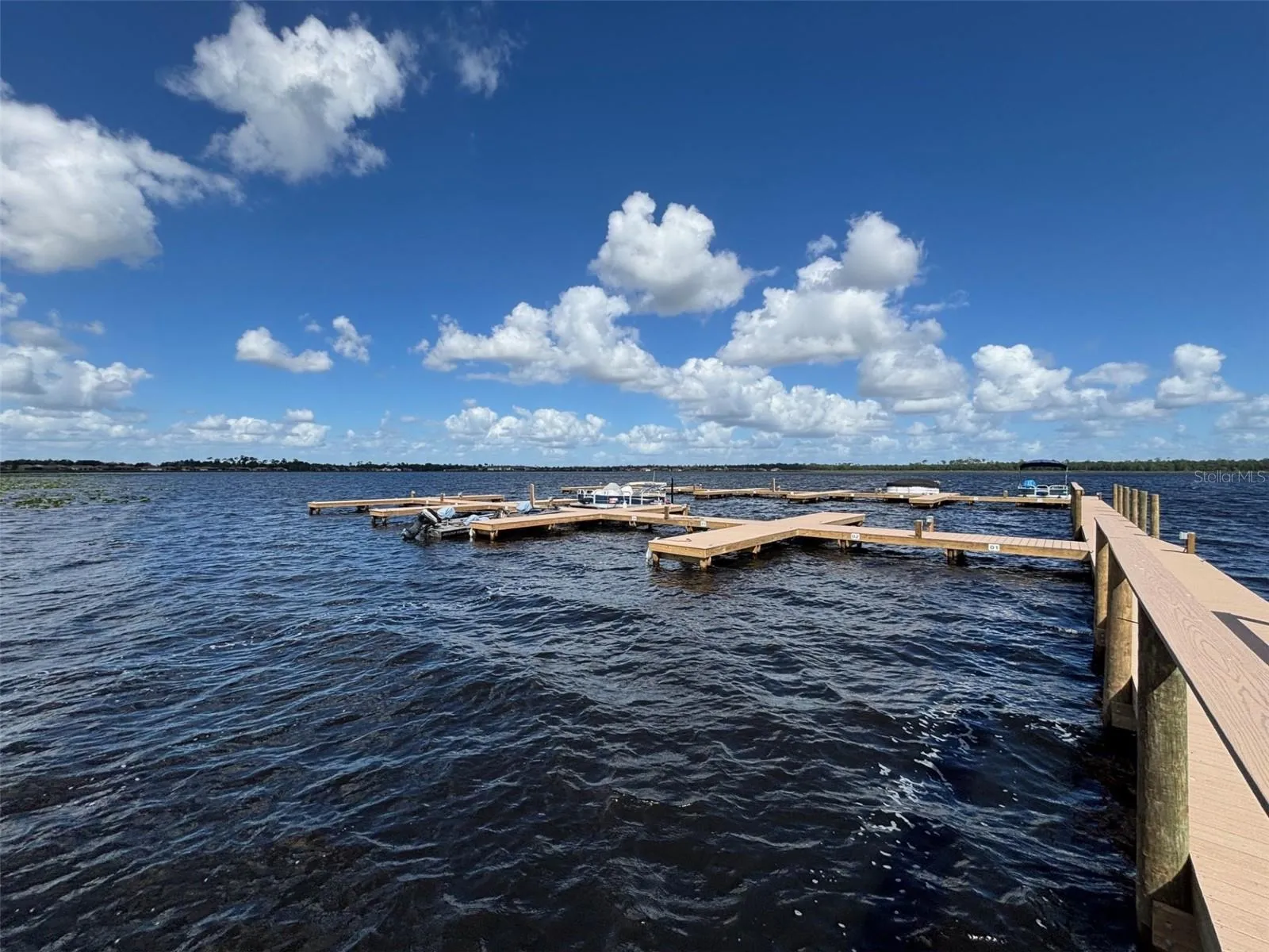 Boat Slips on site at Lake Ashton