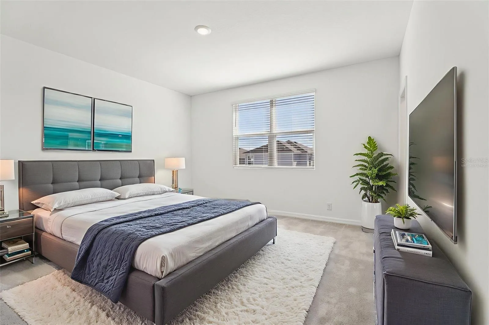 Primary Bedroom (Virtually Staged)