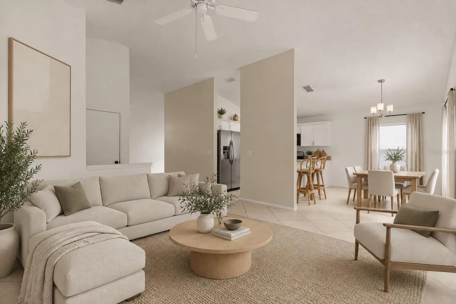 Virtual staging