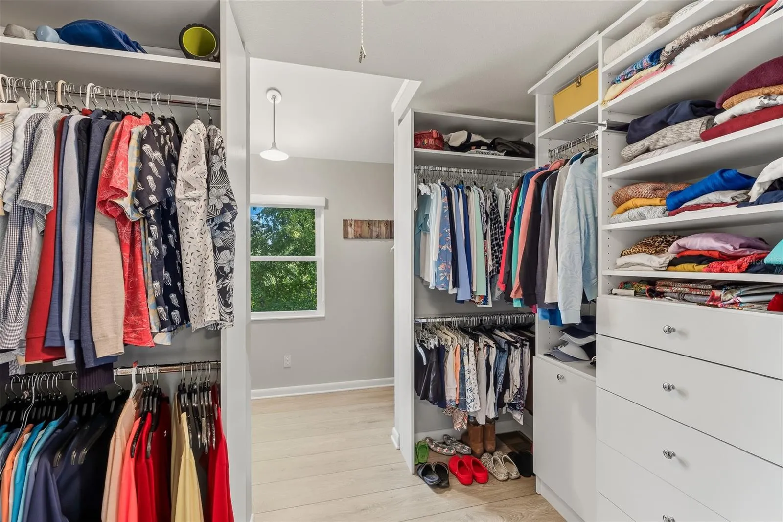 Primary Walk in Closet