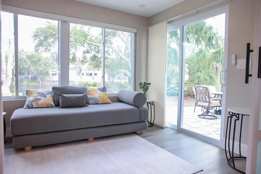Bedroom #2 w/sliders to back yard oasis