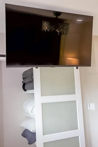 Remote controlled TV mounting system