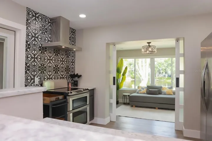 Kitchen w/a view