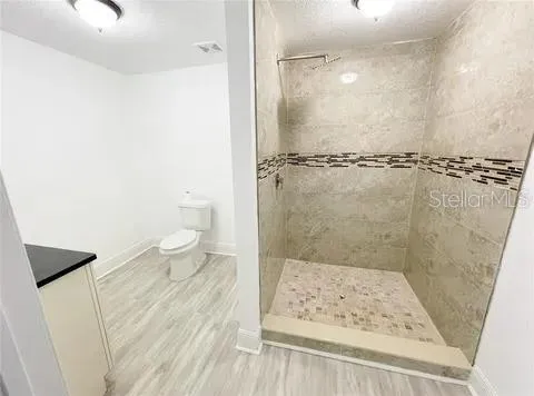walk in shower