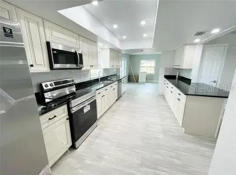 kitchen from garage