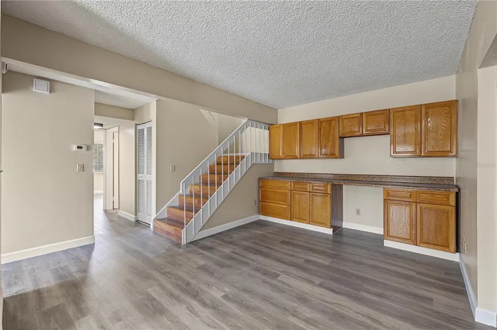 Coffee Bar or Butlers Pantry, laminate flooring