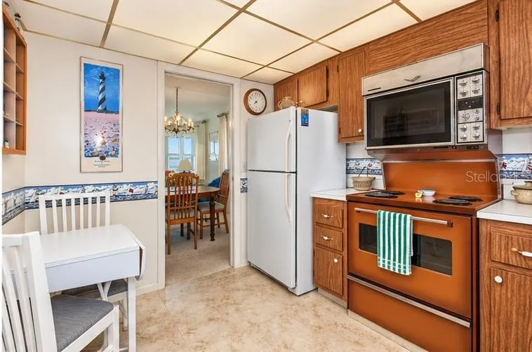 Kitchen with eating space