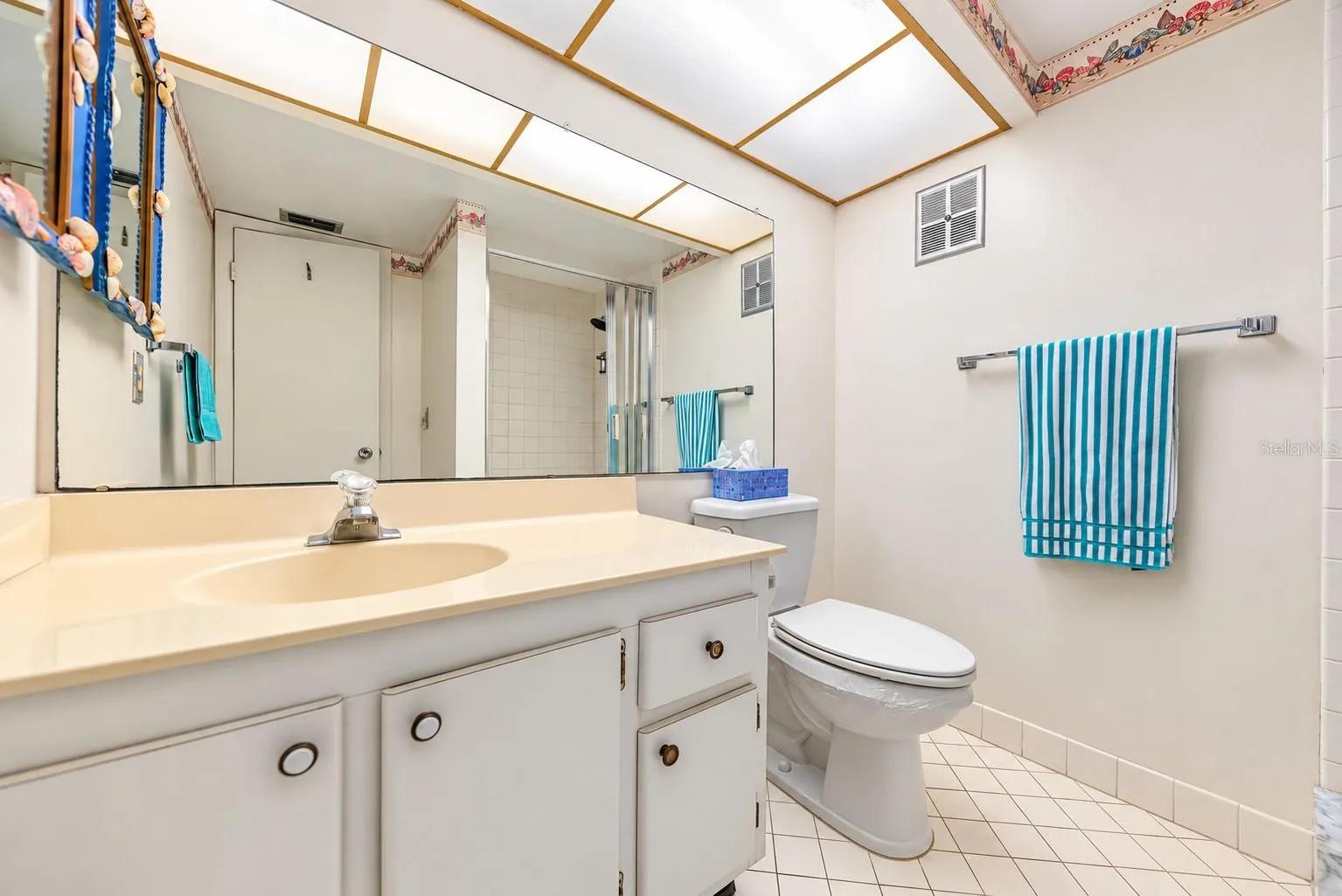Guest Bathroom with walk-in shower