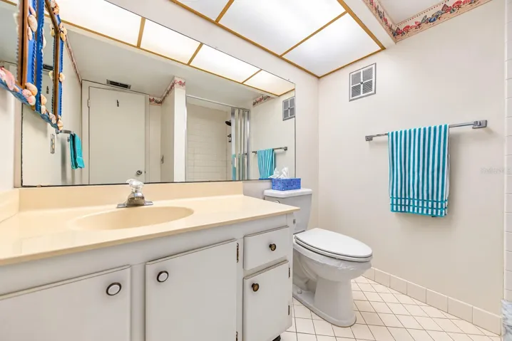 Guest Bathroom with walk-in shower