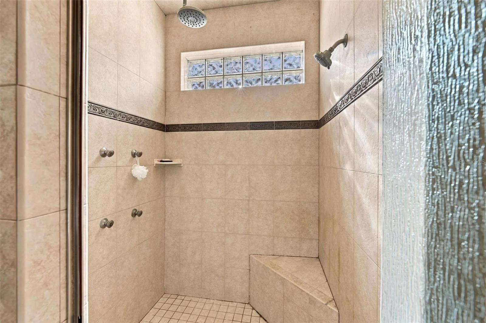 PRIMARY SUITE WALK IN SHOWER
