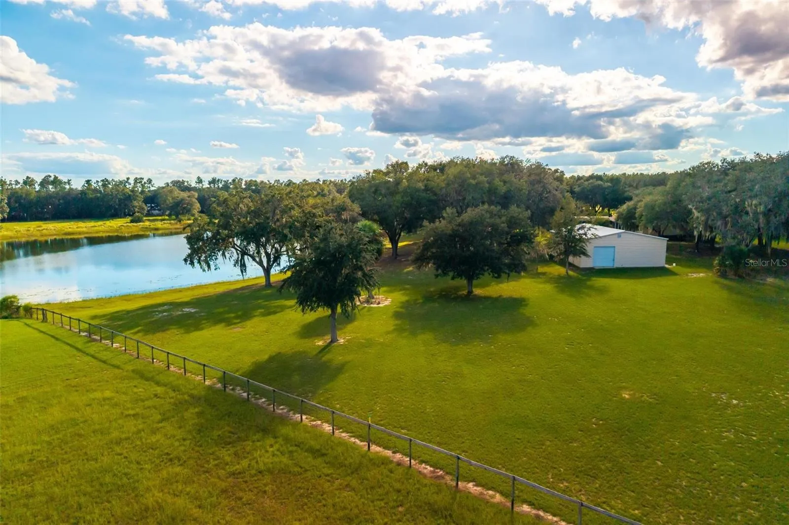 AERIAL LAND &amp; LAKE VIEWS