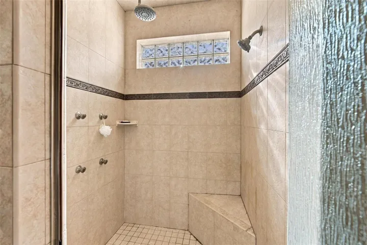 PRIMARY SUITE WALK IN SHOWER