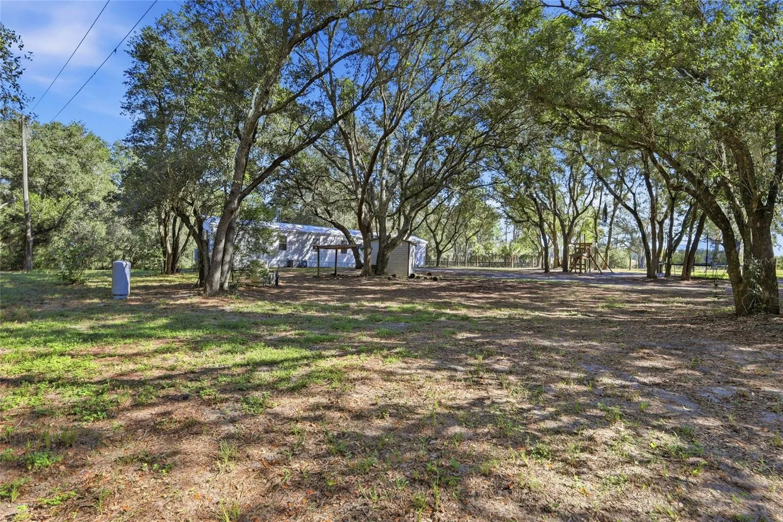 Side view of home/ well