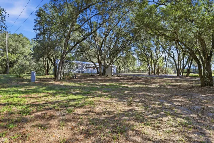 Side view of home/ well