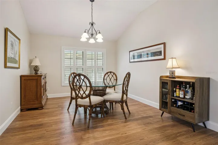 Laminate floors throughout