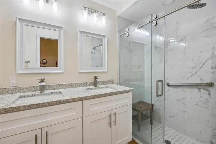 Glass enclosure, sliding door