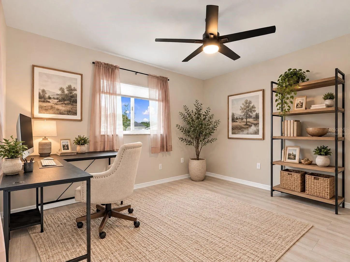 Virtually Staged - second bedroom