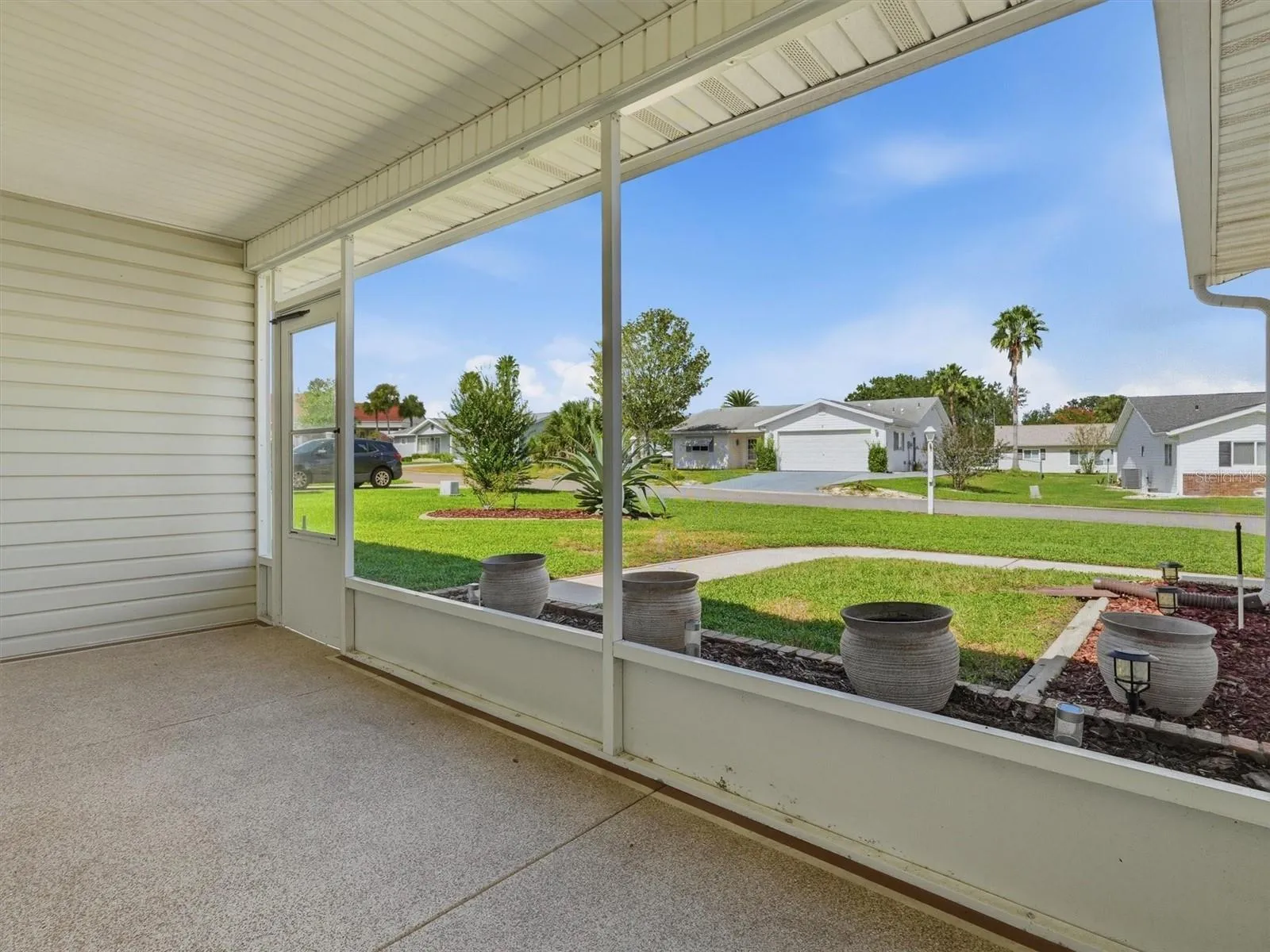Screened Front Porch