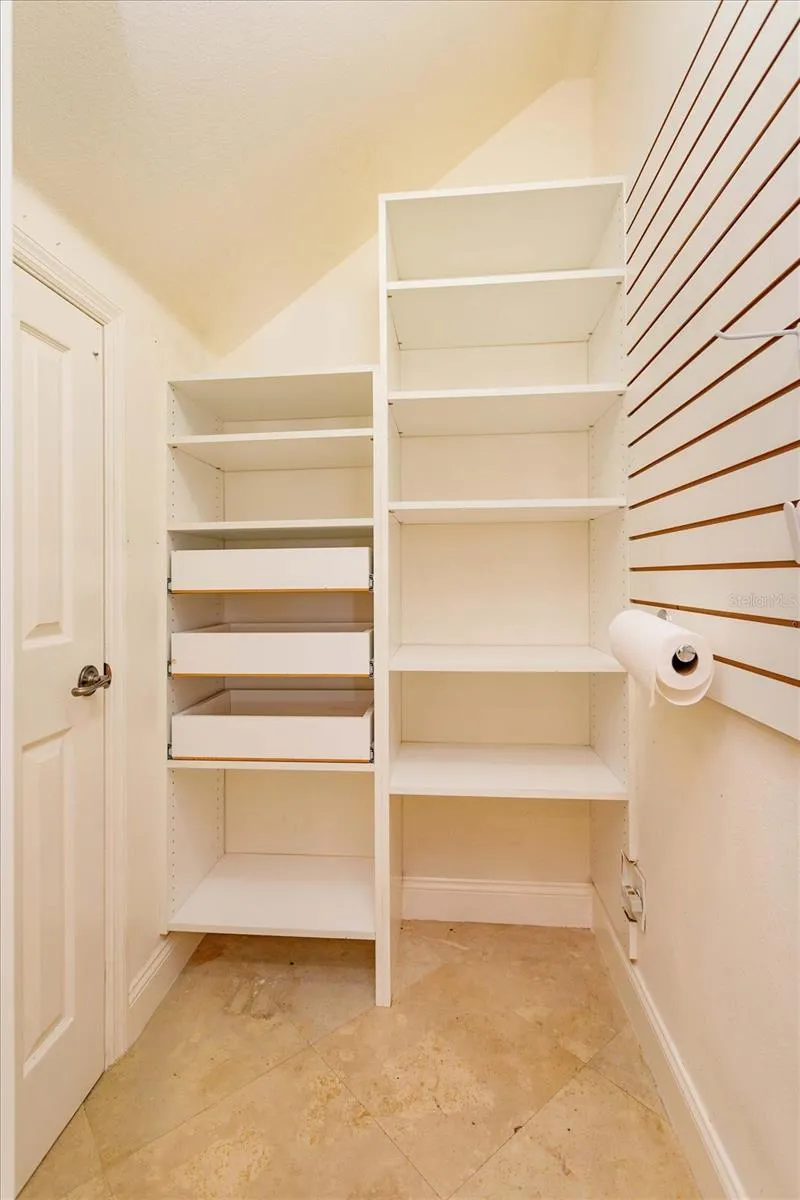 Orangized Walk In Pantry