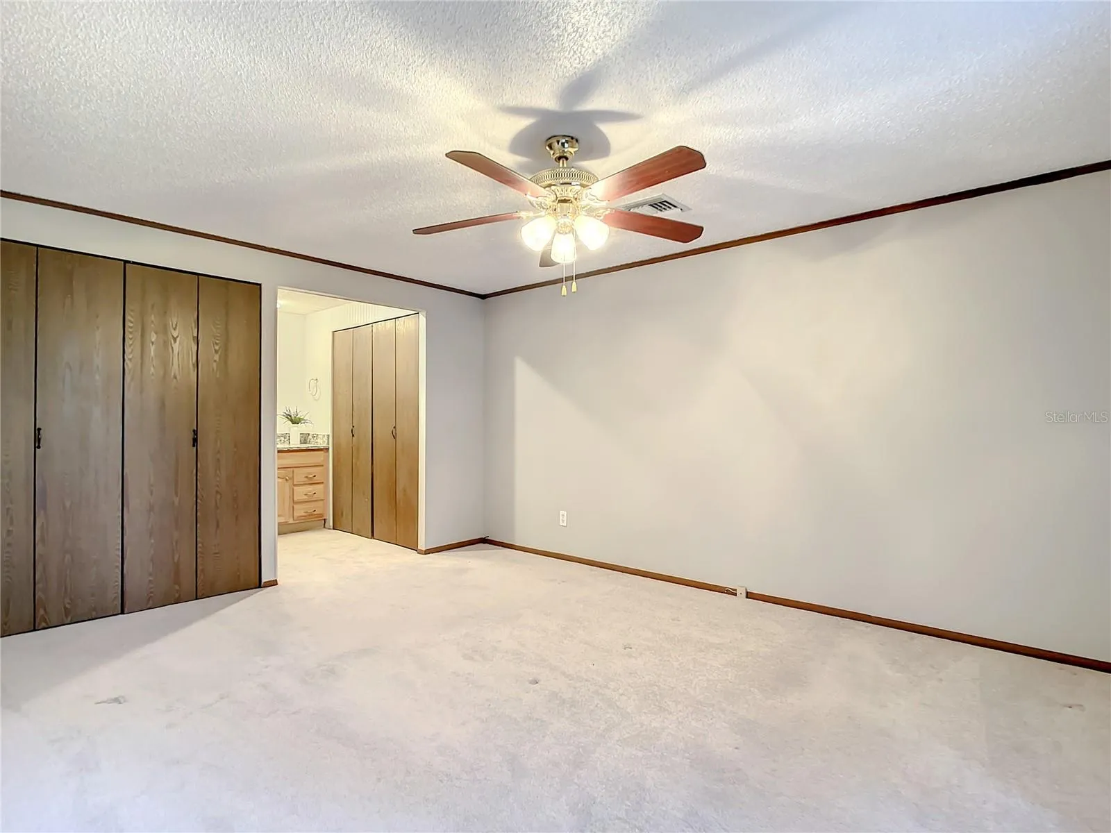 Primary bedroom and bath