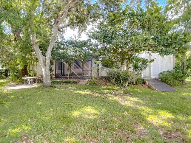 Back of house from yard
