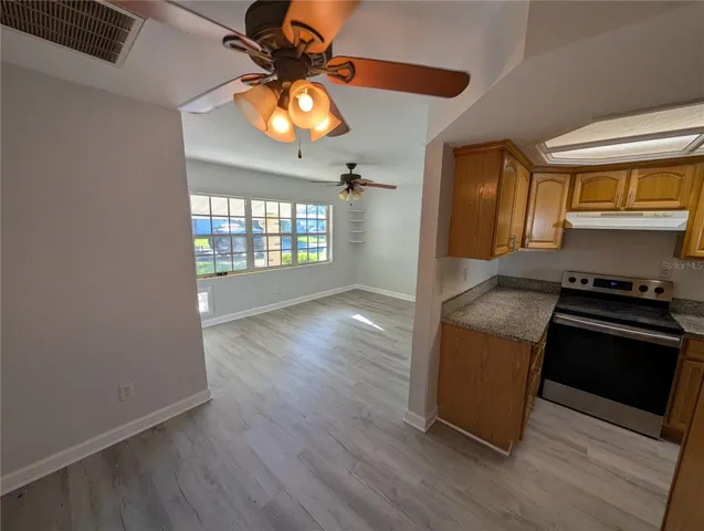 Living Room, Dinette, Kitchen