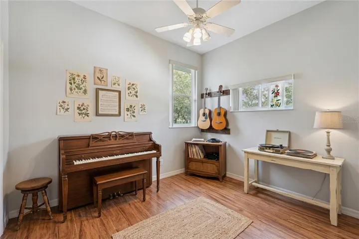 Bedroom 2 or music room! Virtually Staged