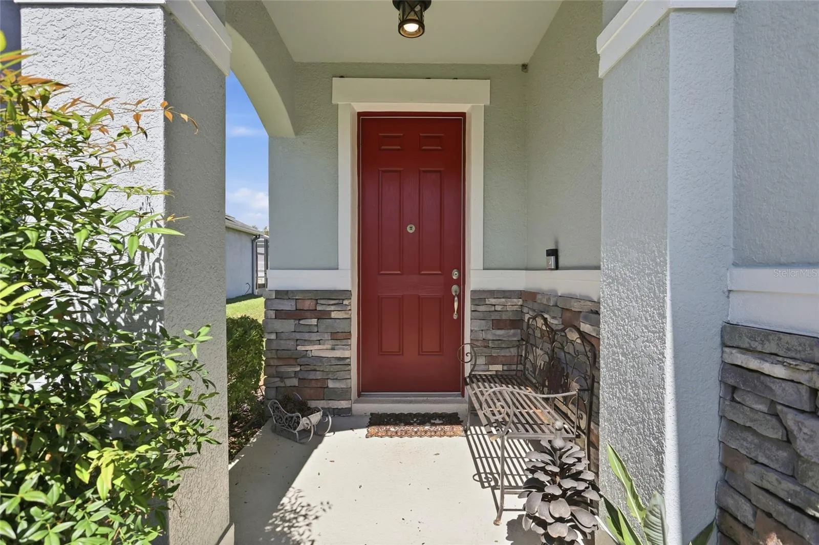 Covered Walkway to Front door