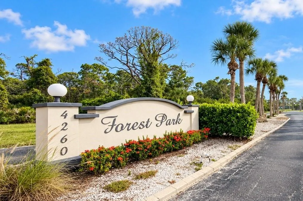 Entry to Forest Park