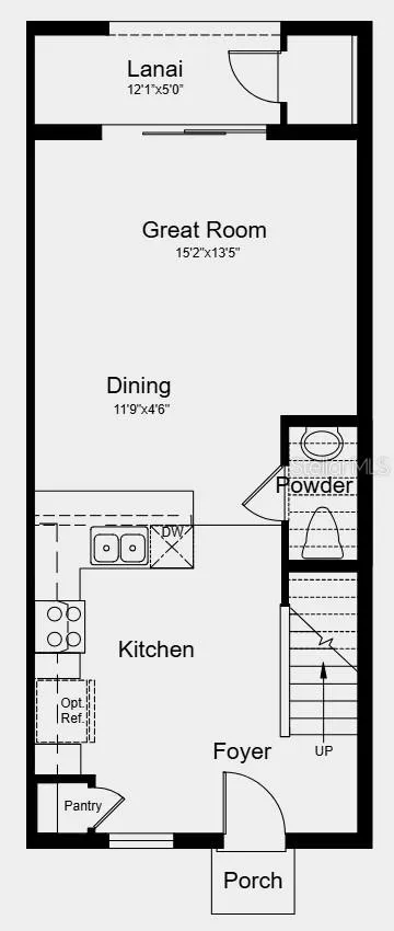 Additional Highlights Include: Laundry package, GE refrigerator, extended tile flooring at first floor, vertical blinds on all sliding glass doors, and whole house blinds.