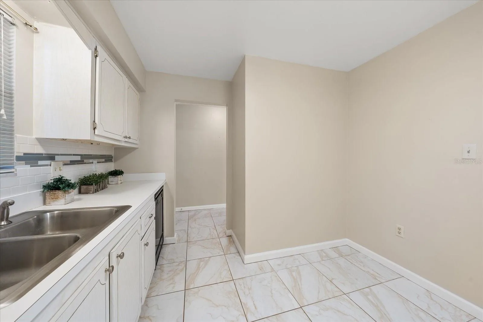 Kitchen with dining space