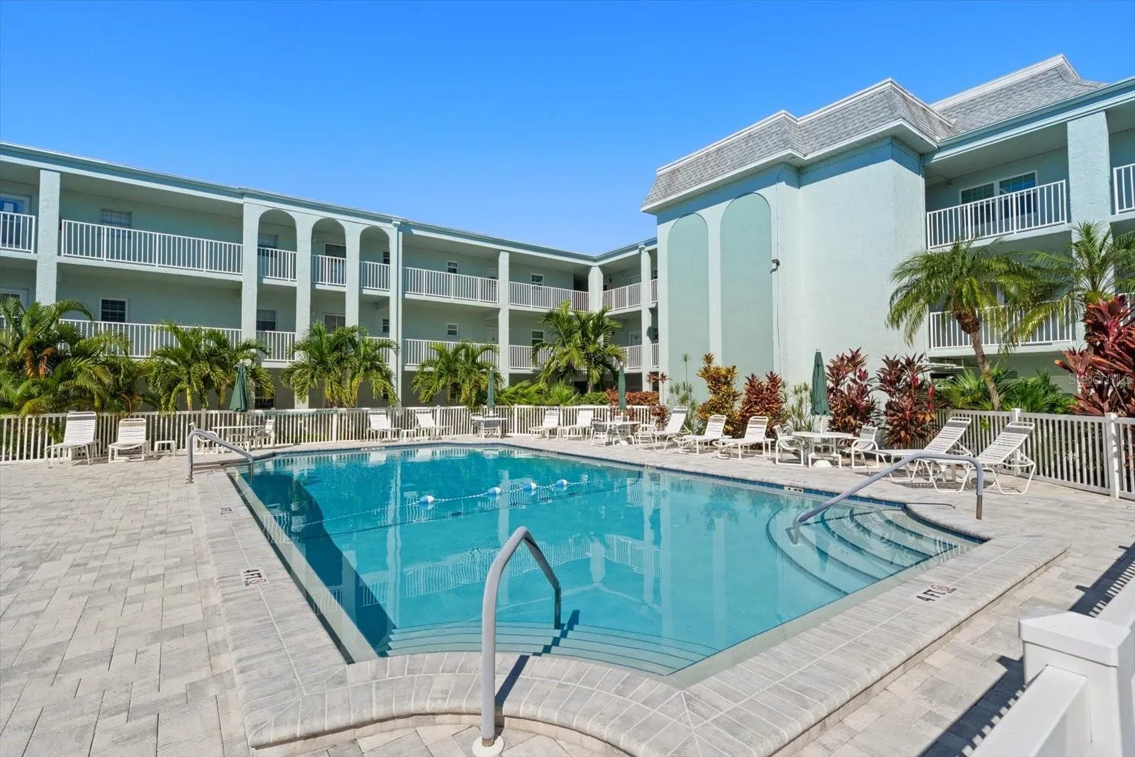 Heated pool and clubhouse