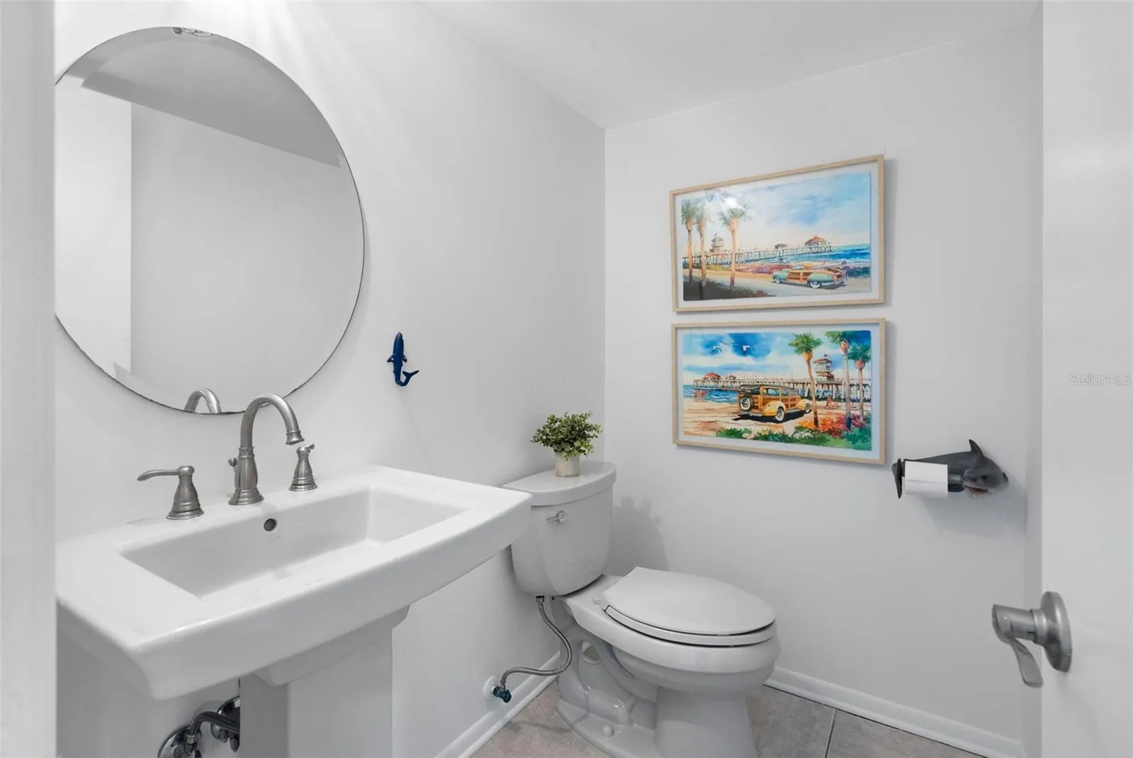 First Level 1/2 Bath