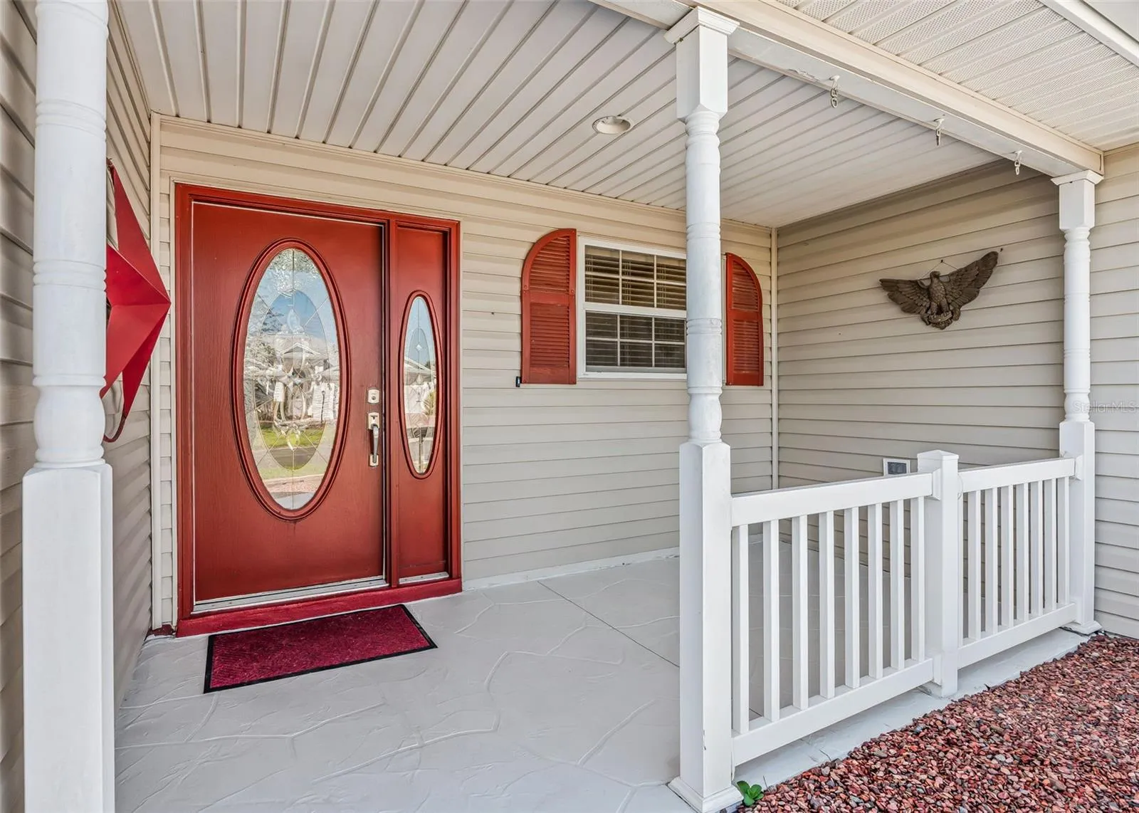 Enjoy Your Morning Coffee or Afternoon Beverage on the Front Porch.