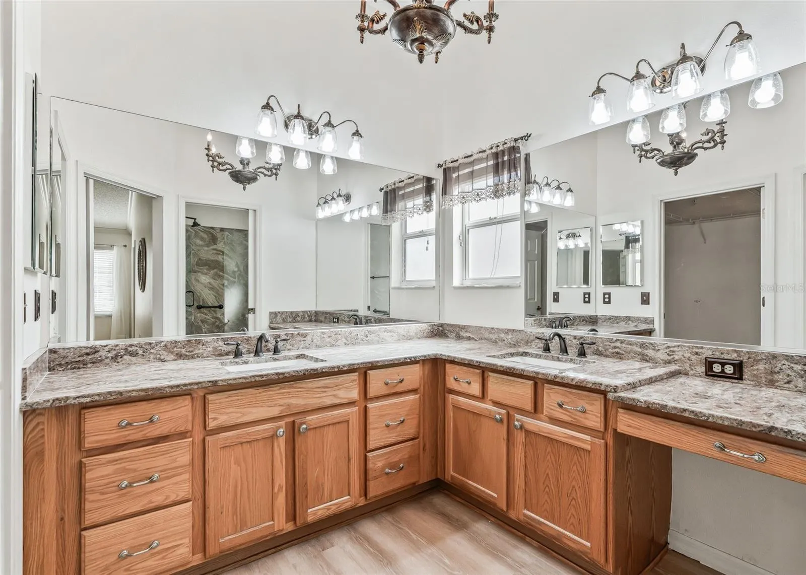 Primary Bathroom w/2nd Walk-In Closet.