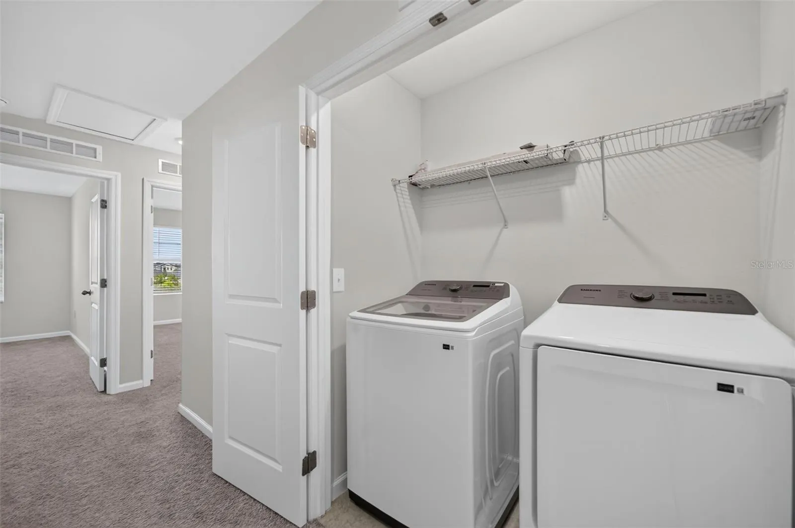 Laundry closet on 2nd floor