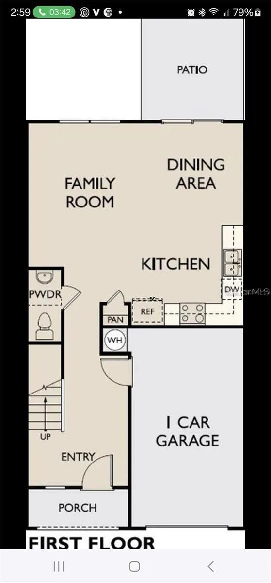 First floor layout