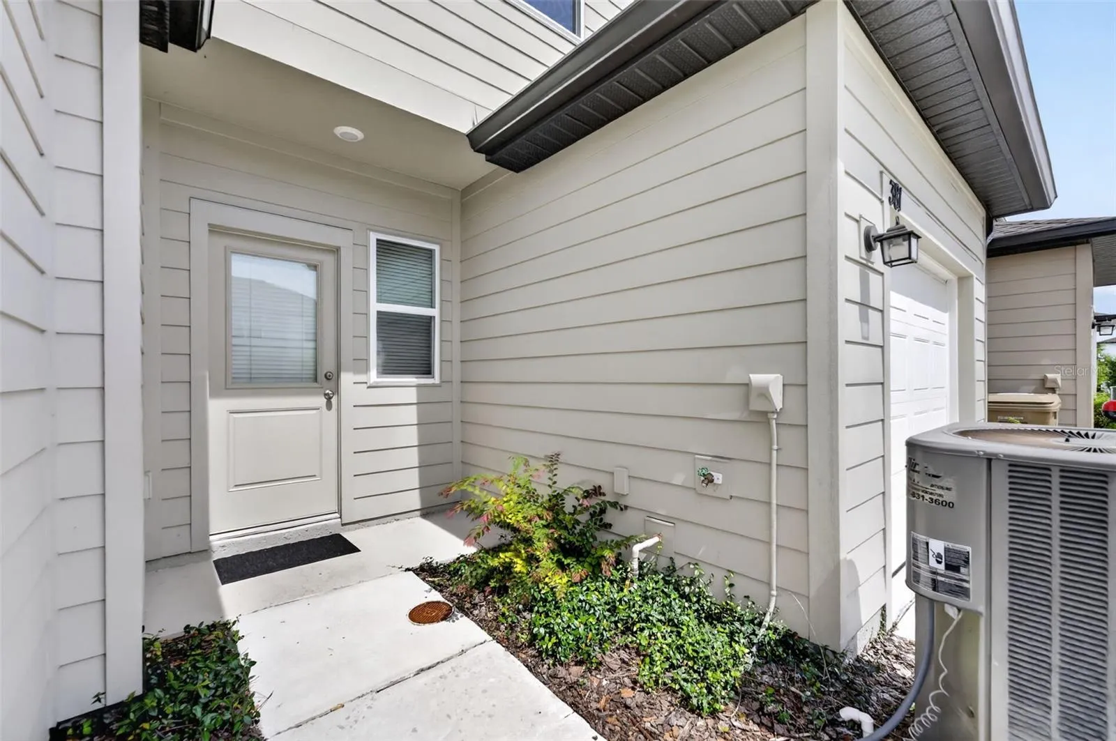 Garage Drive up and Rear entry of townhome