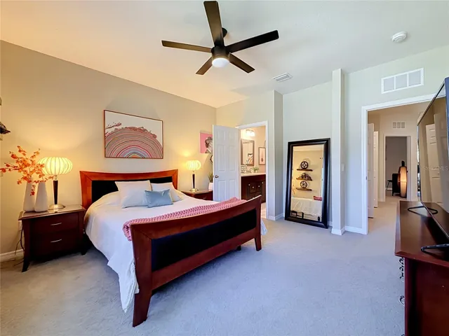 Primary Suite features an en-suite bath and WALK-IN CLOSET