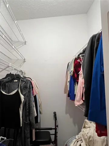 Primary closet
