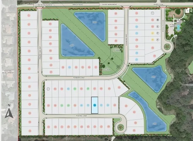 15528 Foxtail Lane Site Map