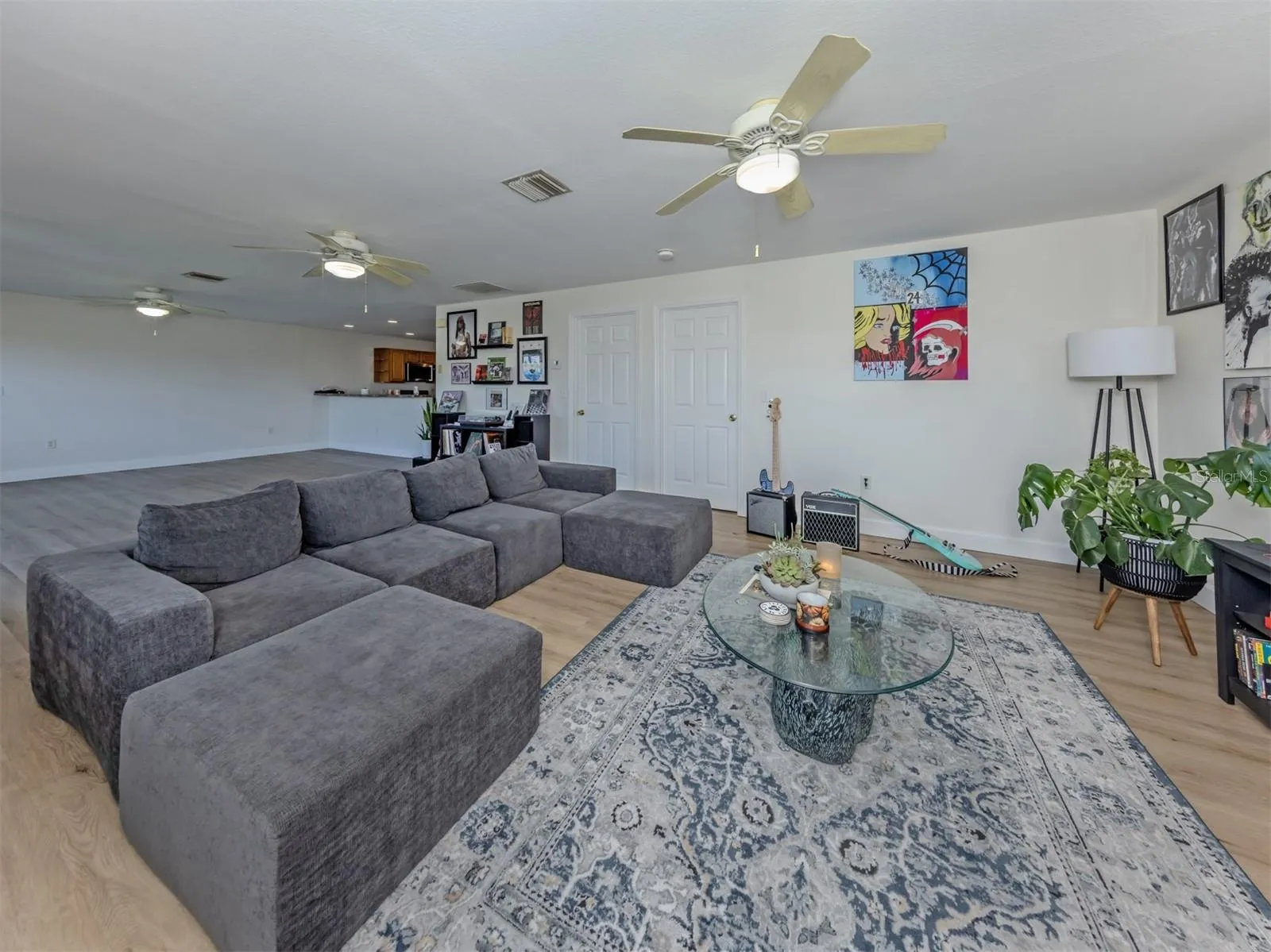 Unit A - Living Room