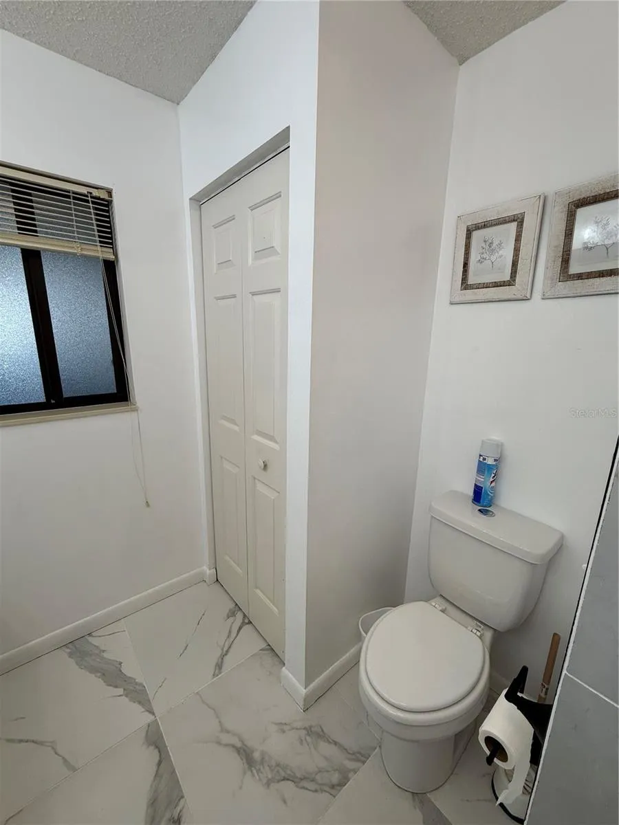 Guest Bathroom Linen and Toilet