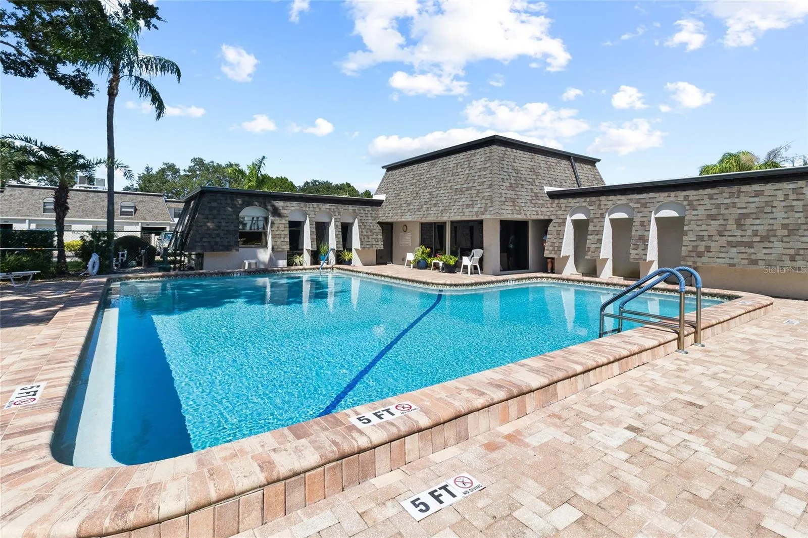 Pool area - looking toward club house
