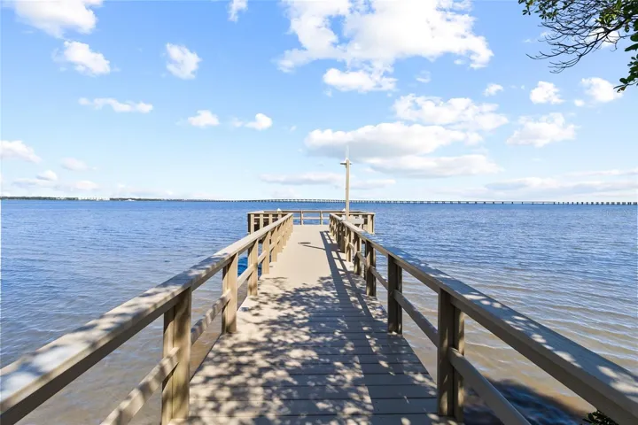 View from private dock - over looking Tampa Bay and Bayside bridge